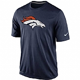 Denver Broncos Nike Legend Logo Essential 2 Performance WEM T-Shirt - Navy Blue,baseball caps,new era cap wholesale,wholesale hats